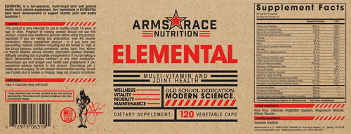 ARMS RACE NUTRITION ELEMENTAL