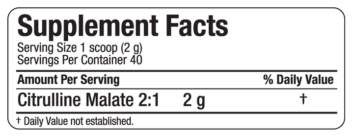 ALLMAX NUTRITION CITRULLINE MALATE 2:1