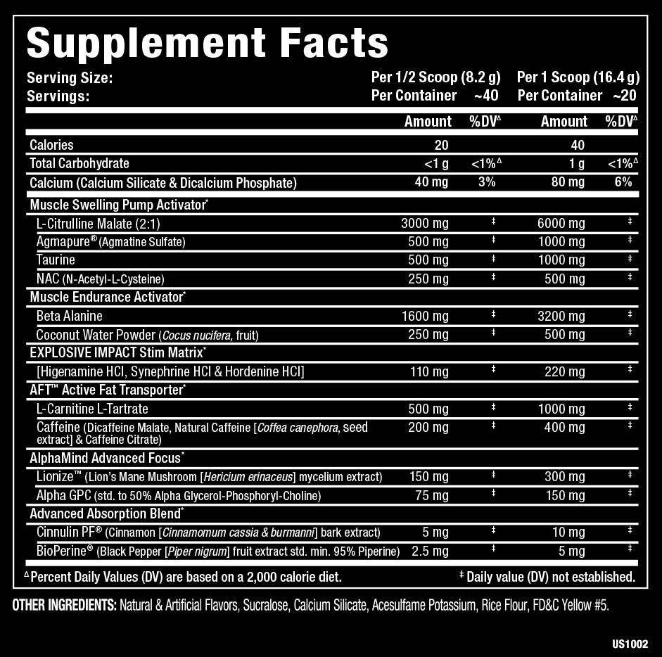 ALLMAX NUTRITION IMPACT IGNITER