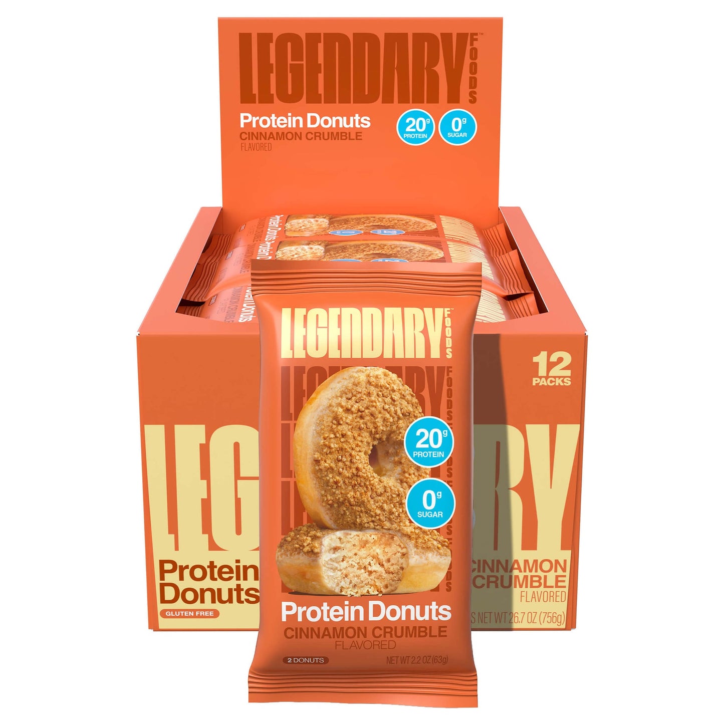 LEGENDARY PROTEIN DONUTS (Box 12)