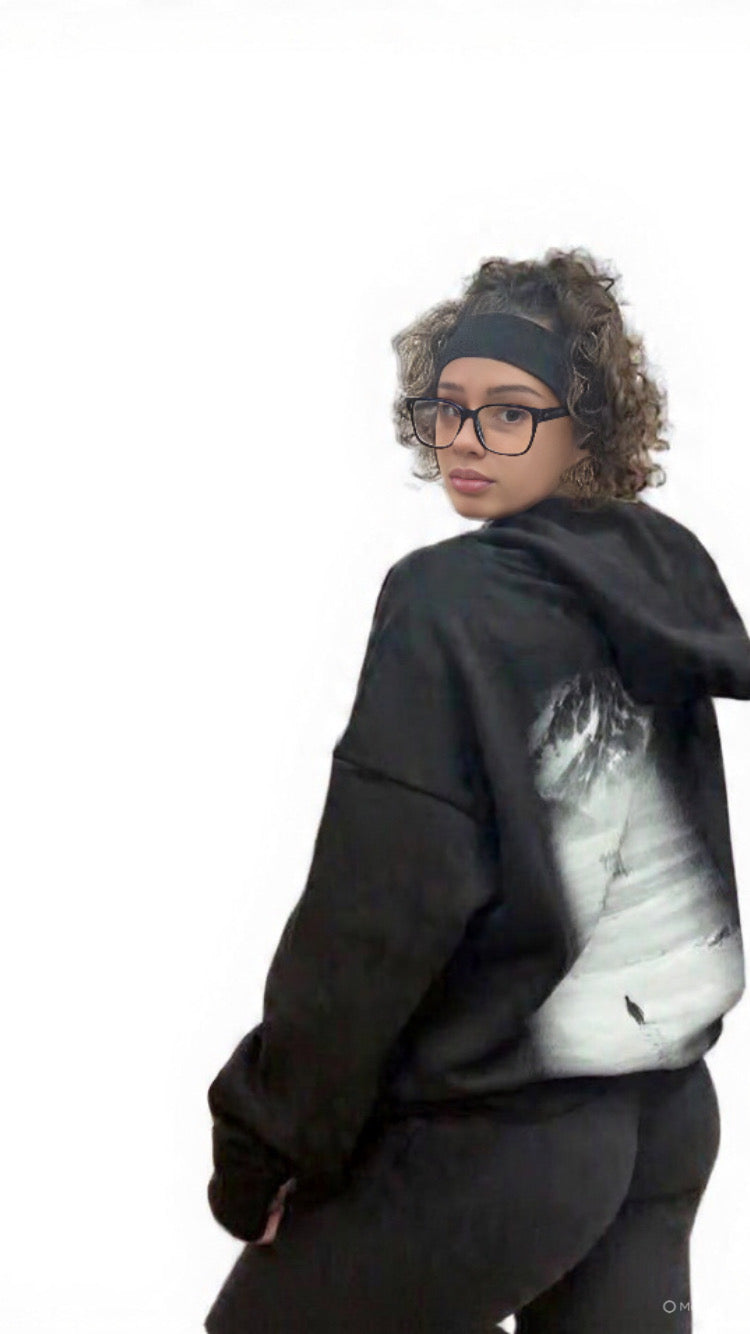 AMPED GREATNESS PENGUIN HOODIE