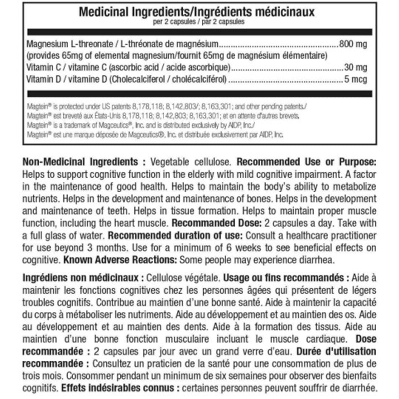 ATP LAB MAGNESIUM THREONATE - MIND MAG