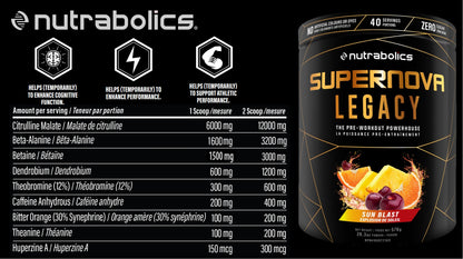NUTRABOLICS SUPERNOVA LEGACY!