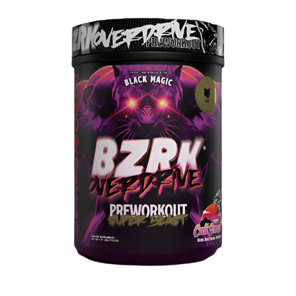 Black Magic Supply BZRK Overdrive Preworkout!