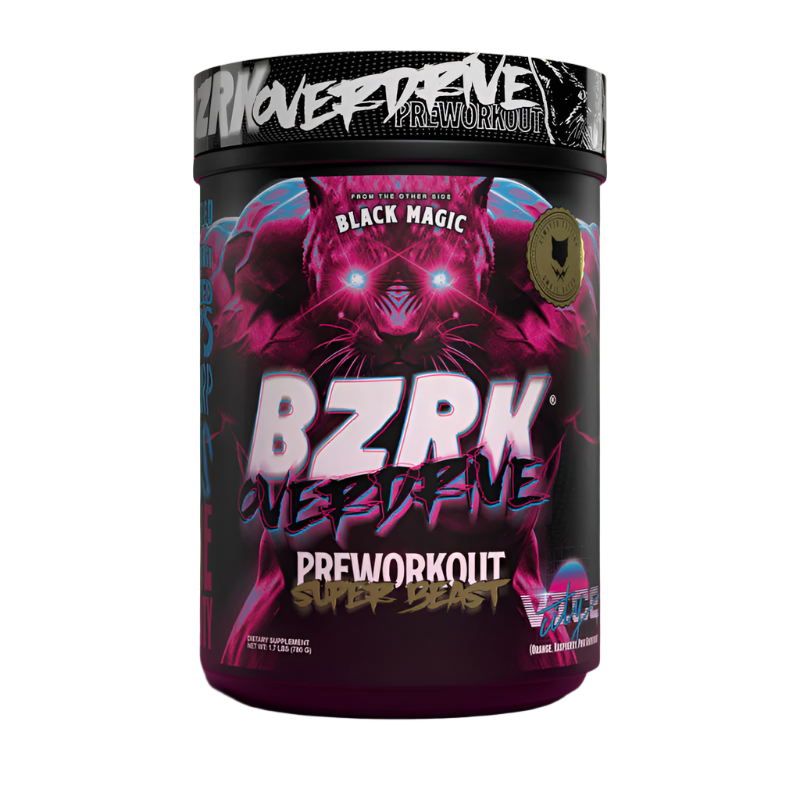 Black Magic Supply BZRK Overdrive Preworkout!
