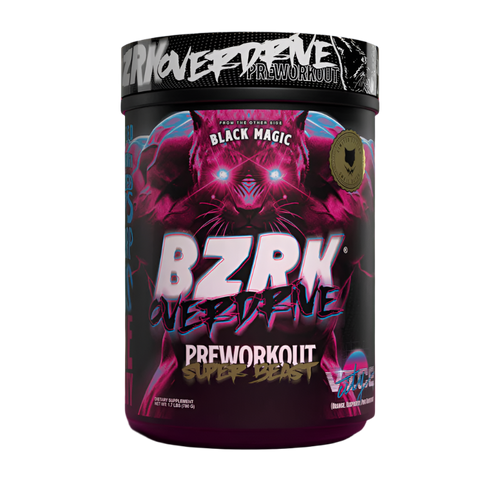 Black Magic Supply BZRK Overdrive Preworkout!