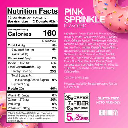 LEGENDARY PROTEIN DONUTS (Box 12)