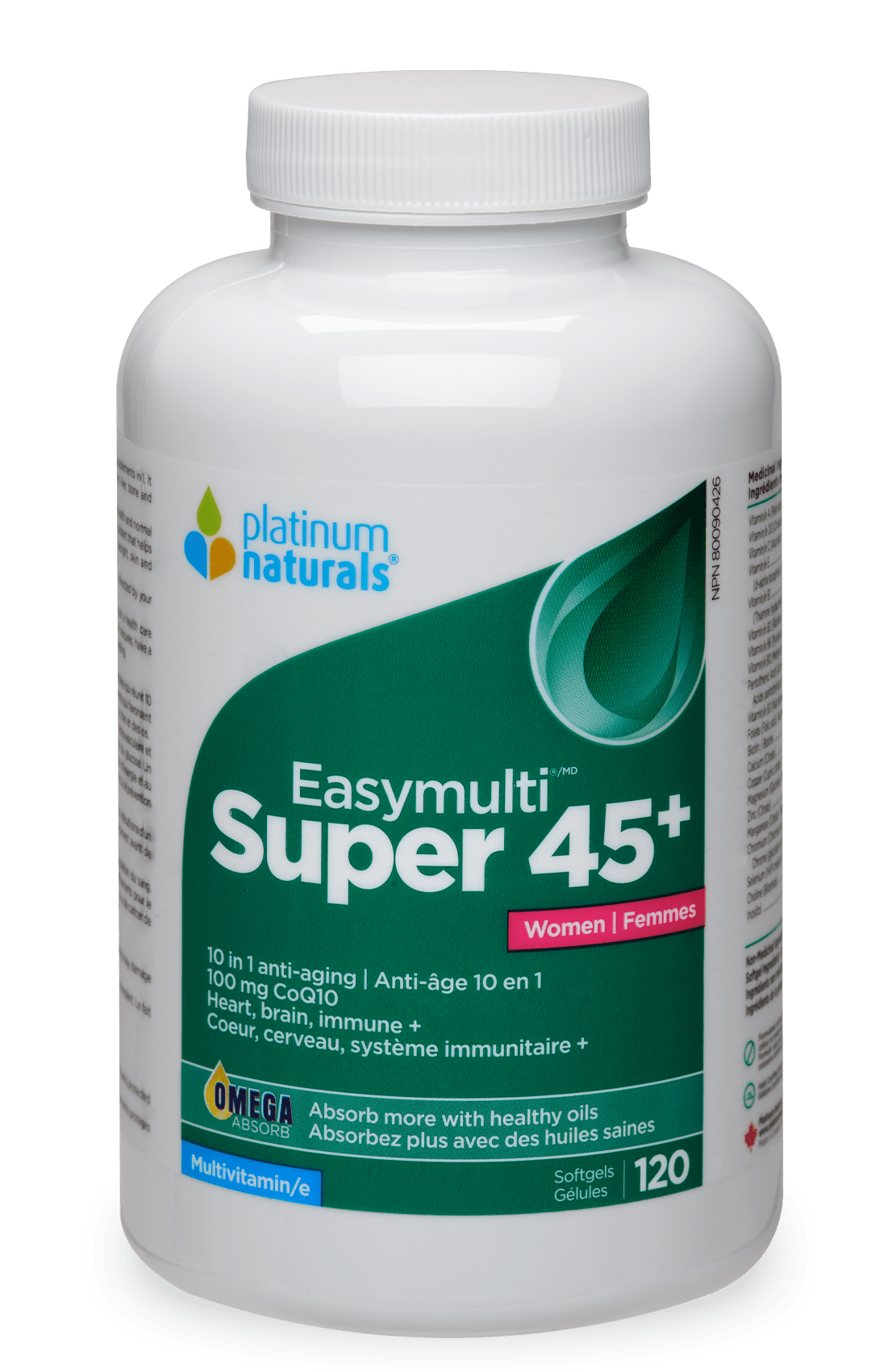 PLATINUM NATURALS SUPER EASY MULTI 45+ WOMEN