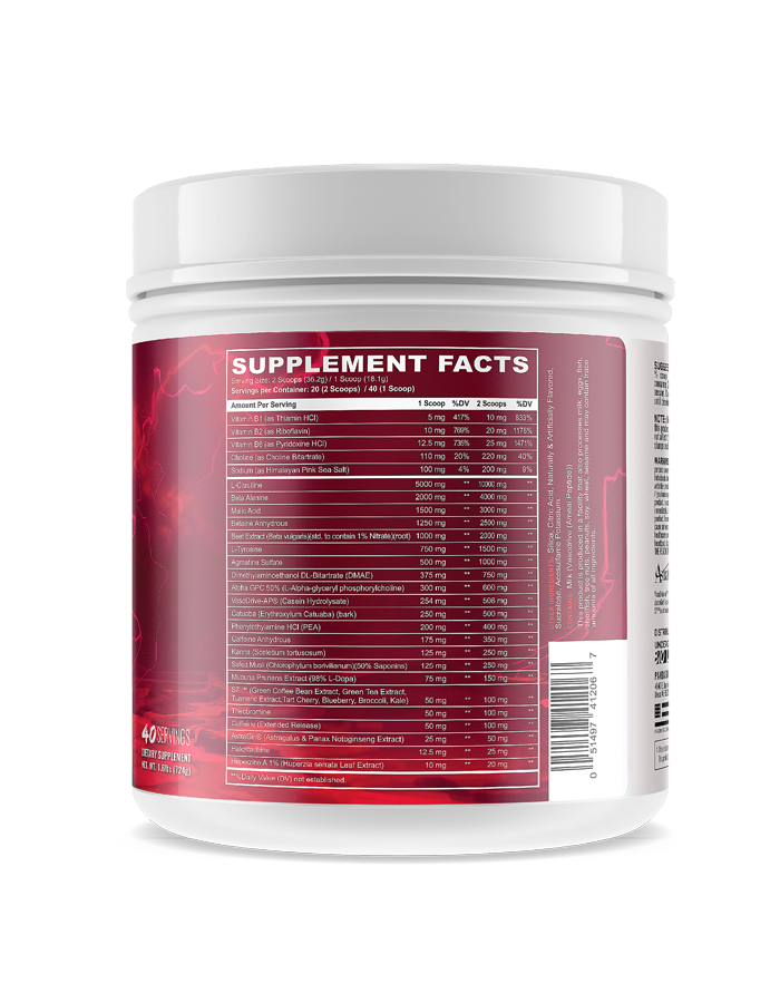 BLACK MAGIC + PANDA SUPPS SINISTER PREWORKOUT!