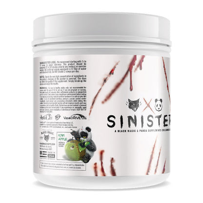 BLACK MAGIC + PANDA SUPPS SINISTER PREWORKOUT!