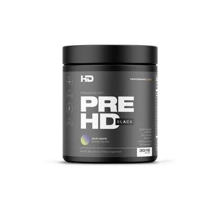 HD MUSCLE PRE-HD BLACK