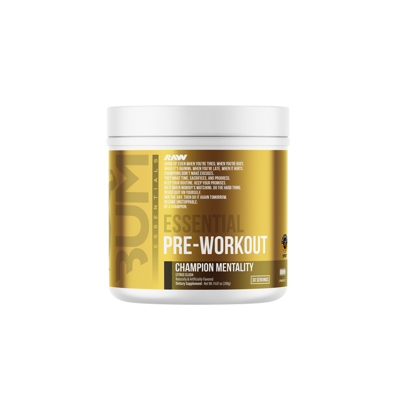RAW BUM ESSENTIAL PREWORKOUT