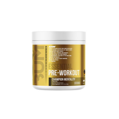 RAW BUM ESSENTIAL PREWORKOUT