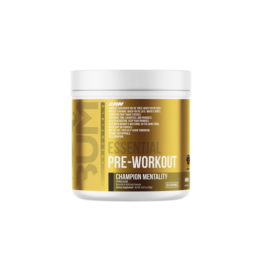RAW BUM ESSENTIAL PREWORKOUT