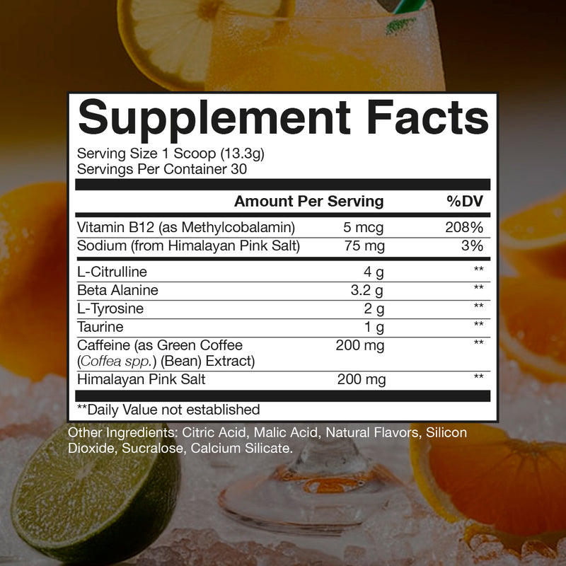 RAW BUM ESSENTIAL PREWORKOUT