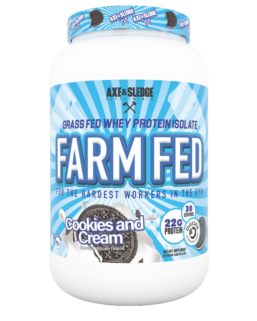 AXE & SLEDGE FARMFED PROTEIN