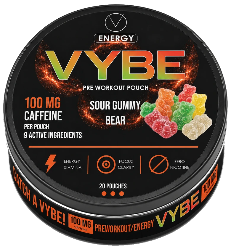 VYBE PREWORKOUT POUCH!