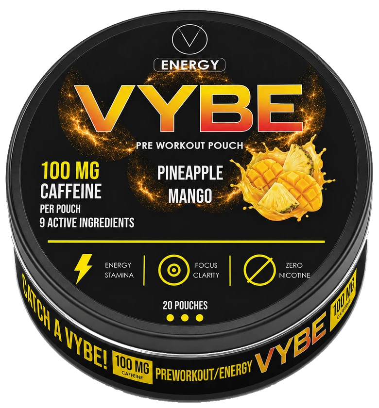 VYBE PREWORKOUT POUCH!