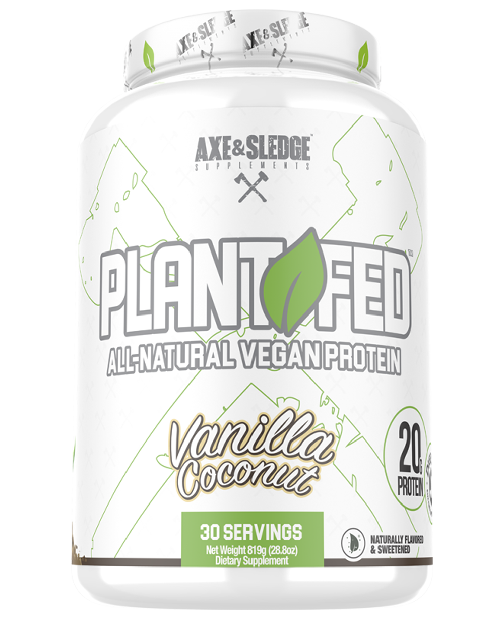 AXE & SLEDGE PLANT-FED PROTEIN