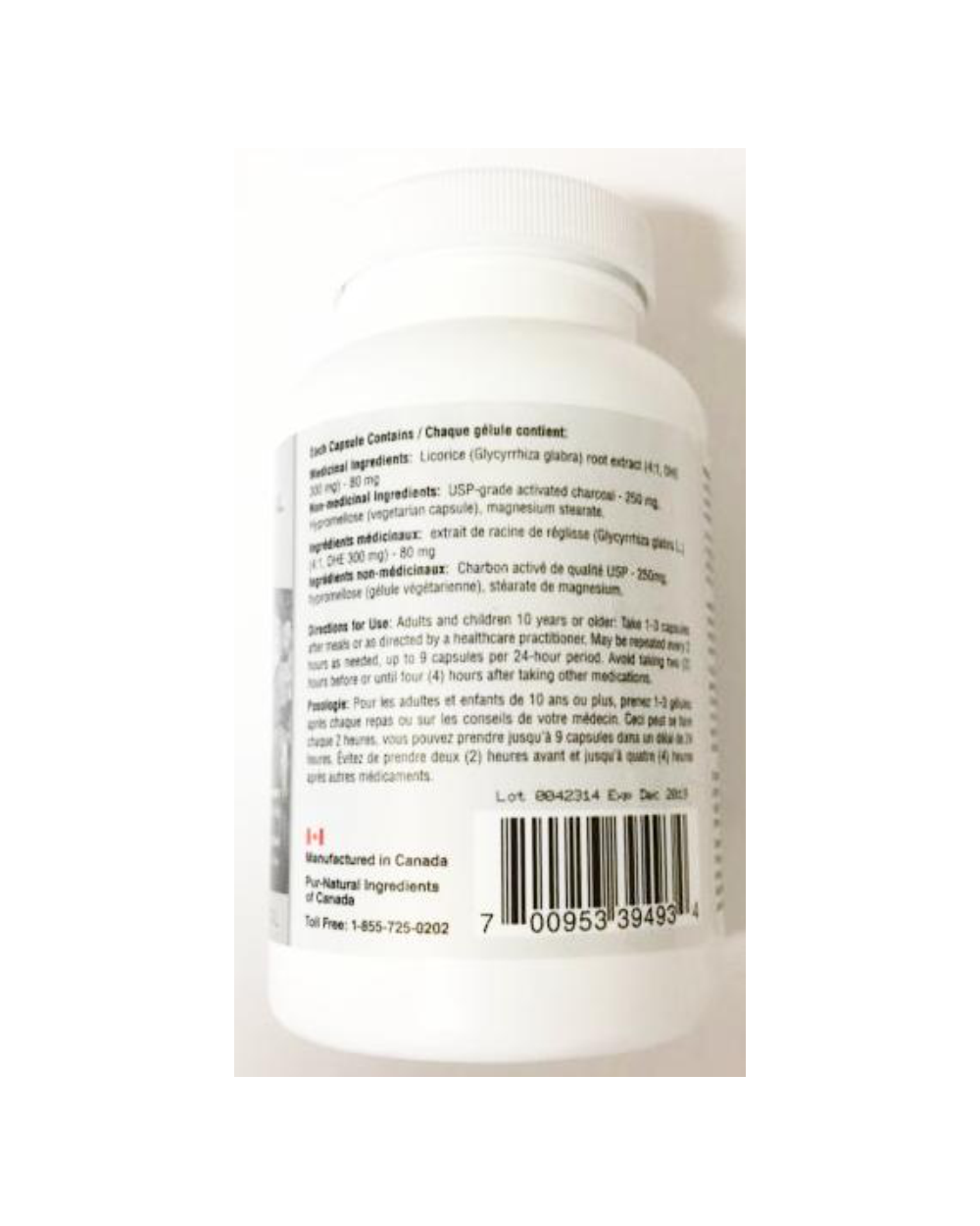 PUR NATURALS ACTIVATED CHARCOAL