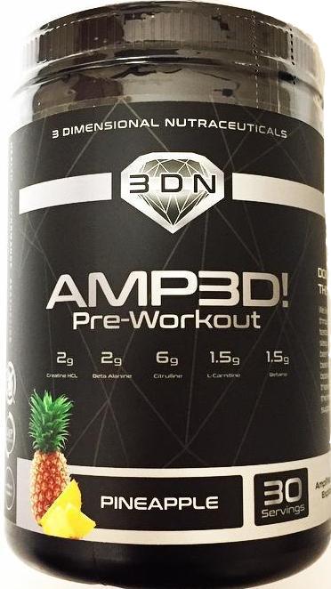 3DN AMP3D! PRE-WORKOUT *FINAL SALE*