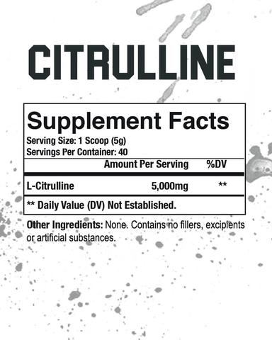 AXE & SLEDGE BASICS CITRULLINE