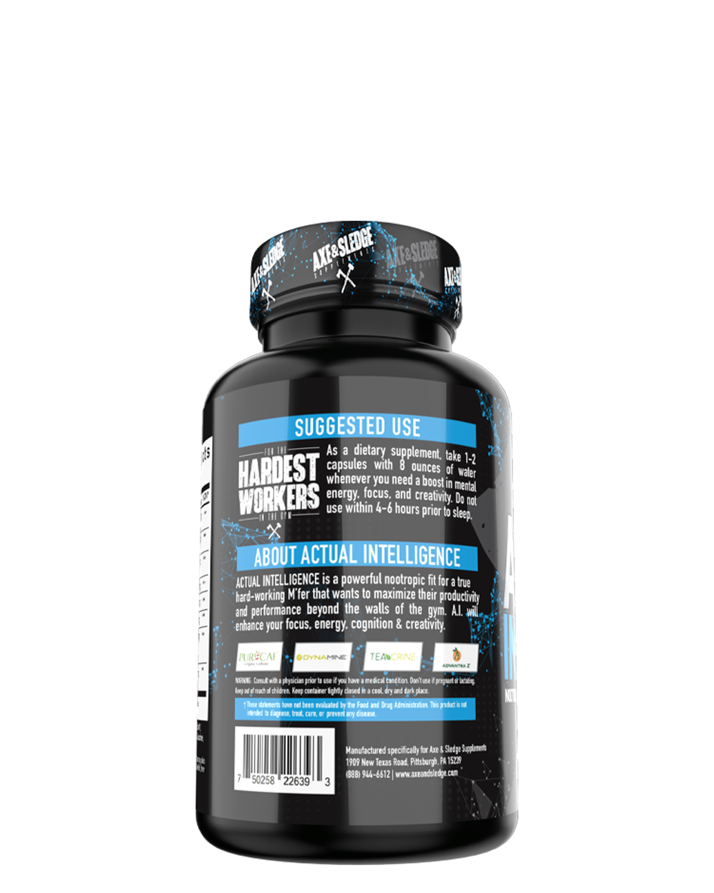 AXE & SLEDGE ACTUAL INTELLIGENCE // NOOTROPIC