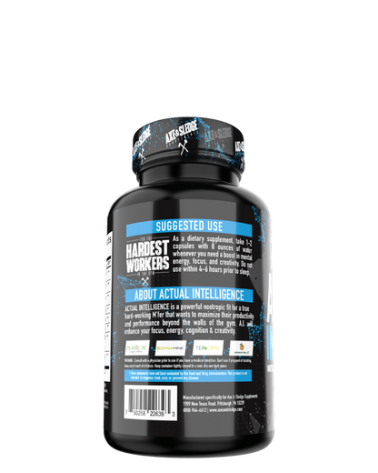 AXE & SLEDGE ACTUAL INTELLIGENCE // NOOTROPIC