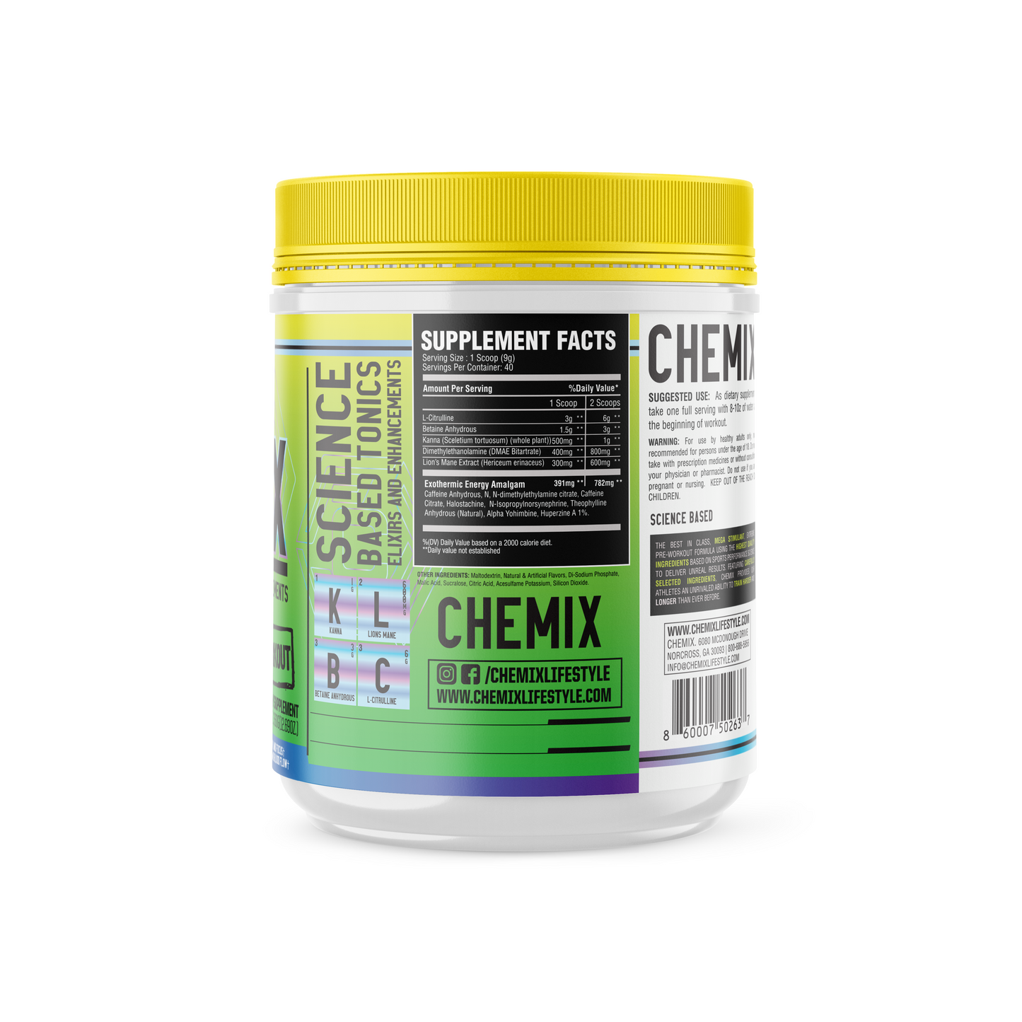 CHEMIX PREWORKOUT V3!