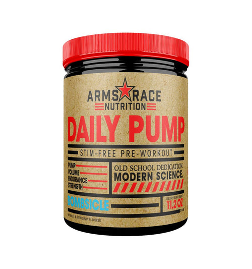 ARMS RACE NUTRITION DAILY PUMP!