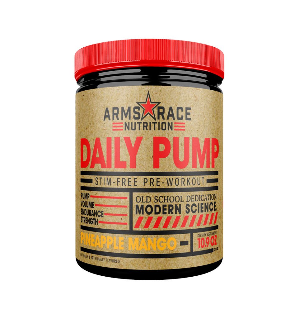 ARMS RACE NUTRITION DAILY PUMP!