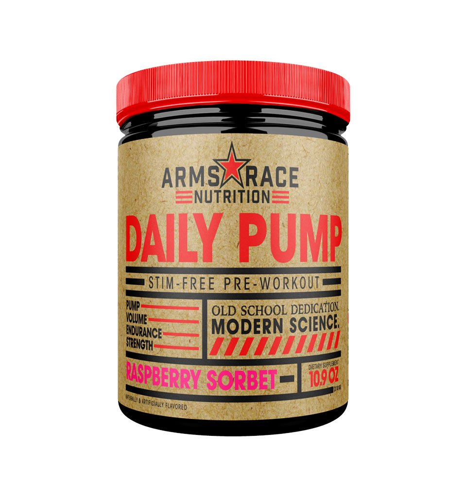 ARMS RACE NUTRITION DAILY PUMP!