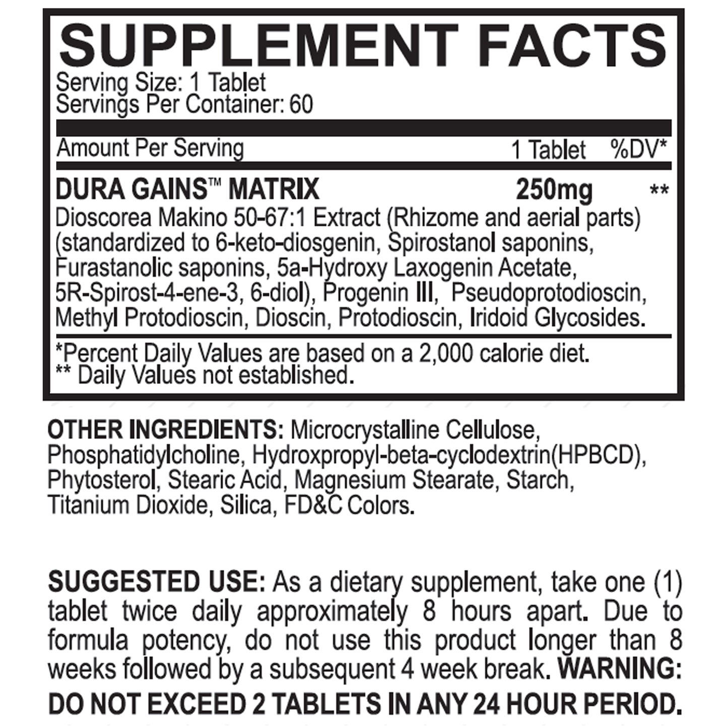 BLACK MAGIC SUPPLY DURA GAINS!