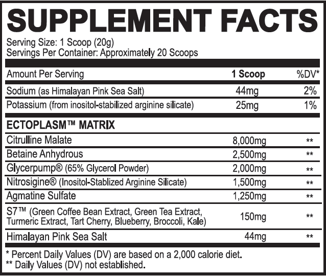 BLACK MAGIC SUPPLY ECTOPLASM