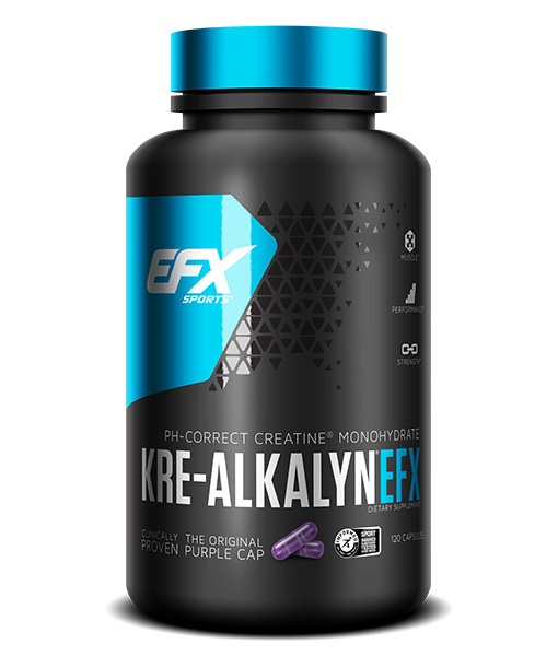 EFX SPORTS KRE-ALKALYN* BUFFERED CREATINE!