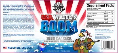 MERICA LABZ RED, WHITE & BOOM!