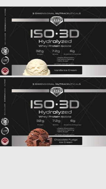 3DN ISO-3D Whey Protein Isolate