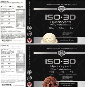 3DN ISO-3D Whey Protein Isolate
