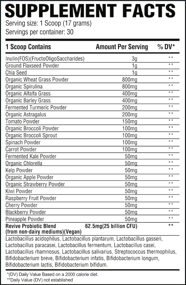 REVIVE DAILY GREENS POWDER