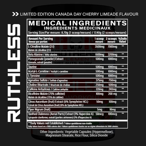 IRON BROTHERS RUTHLESS PREWORKOUT!