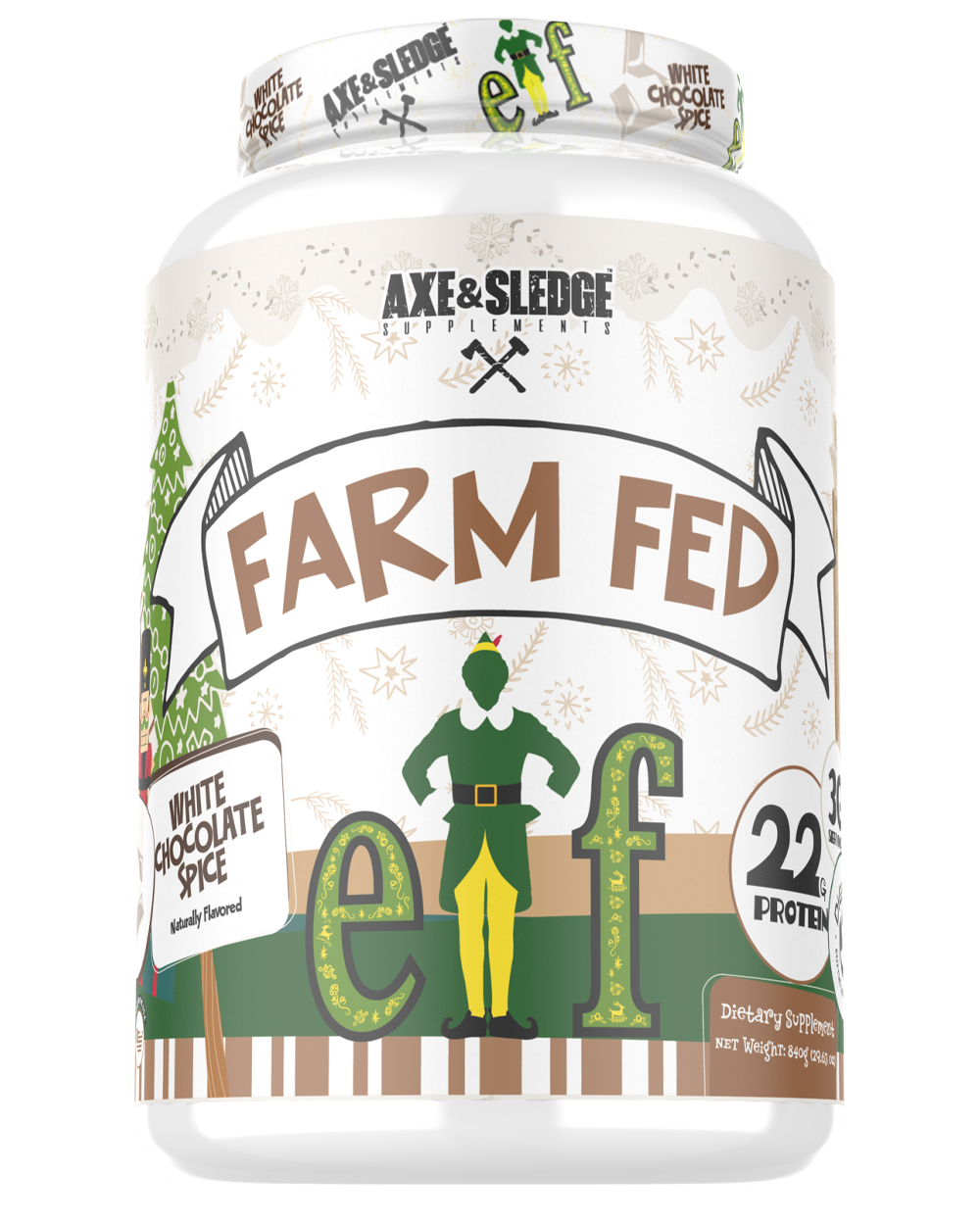 AXE & SLEDGE ELF FARM FED // WHEY PROTEIN