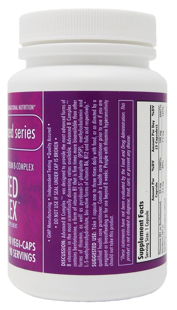 AOR ADVANCED B-COMPLEX (180 CAP)