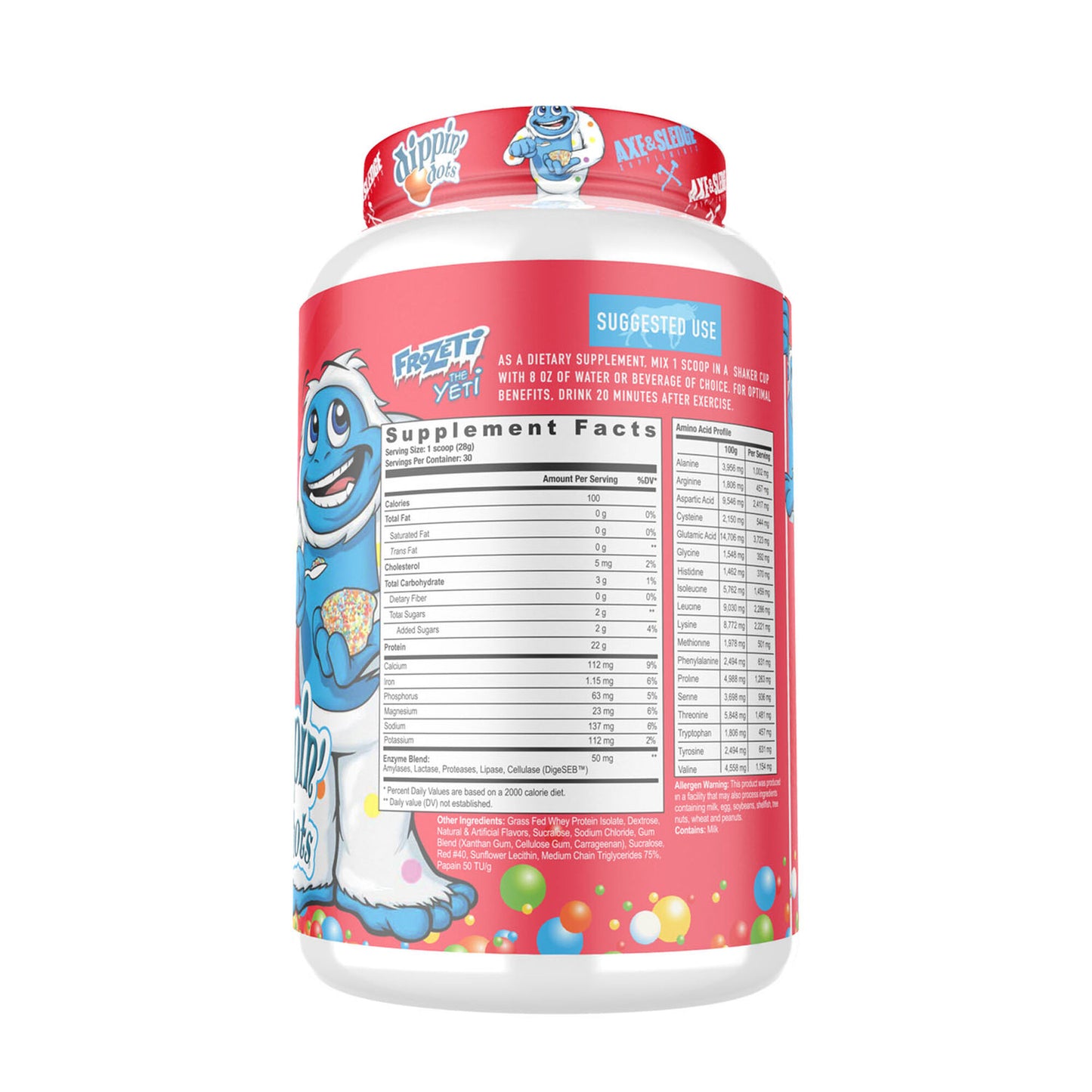 AXE & SLEDGE FARMFED PROTEIN