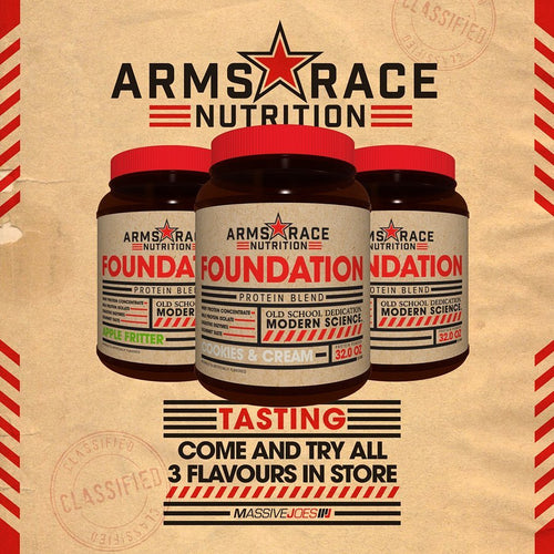 ARMS RACE NUTRITION FOUNDATION 3 PACK!