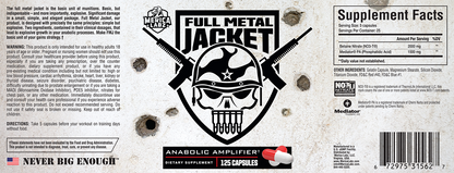 MERICA LABZ FULL METAL JACKET ANABOLIC!