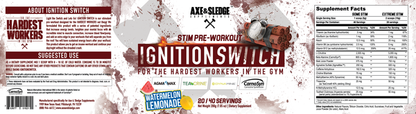 AXE & SLEDGE IGNITION SWITCH