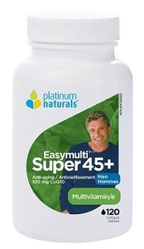 PLATINUM NATURALS SUPER EASY MULTI 45+ MEN 120ct