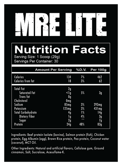REDCON 1 MRE LITE