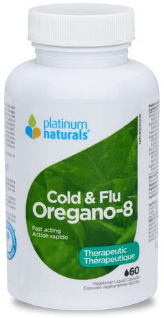 PLATINUM NATURALS OREGANO-8 COLD & FLU