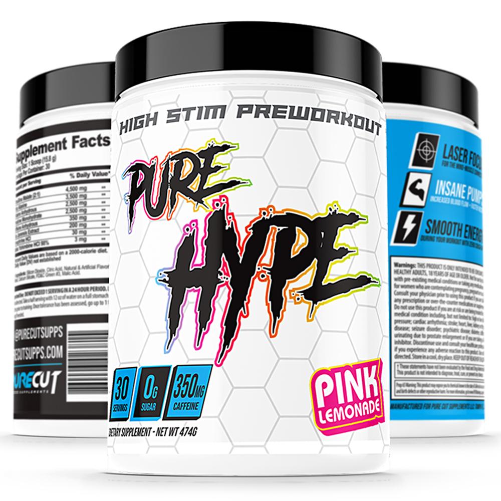 PURECUT SUPPS COCAINE PREWORKOUT! (NOW PURE HYPE!)